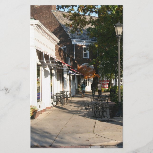 Shaker Square by Day - 3 Stationery (Front)