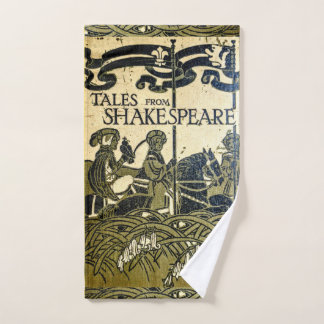 Shakespeare Art Nouveau Hand Towel