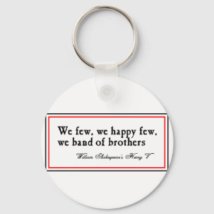 Shakespeare: Band of Brothers Key Ring