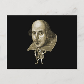 Shakespeare Caricature Postcard
