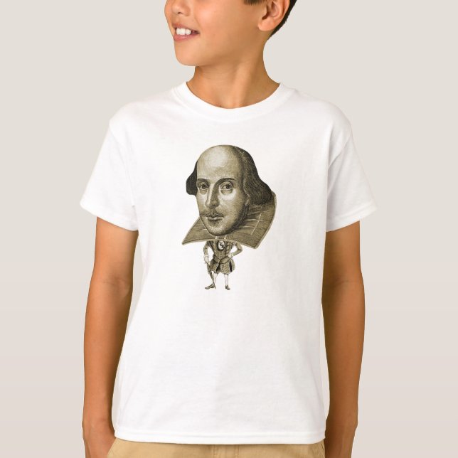 Shakespeare Caricature T-Shirt (Front)