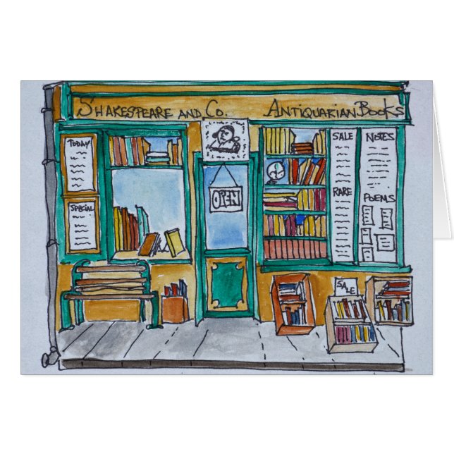 Shakespeare & Co. Bookstore | Seine, Paris (Front Horizontal)