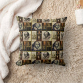 Shakespeare Collage Throw Pillow (Blanket)