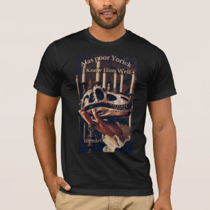 Shakespeare Dinosaur Hamlet t-shirt 