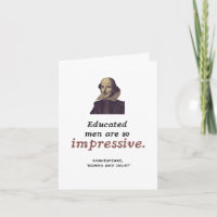 Shakespeare Education Quote Funny Graduation