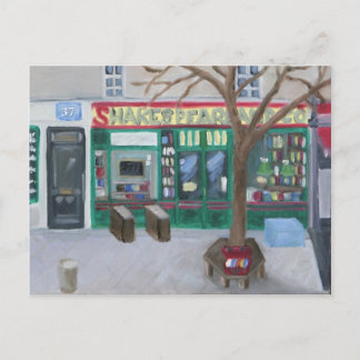 "SHAKESPEARE IN PARIS" POSTCARD