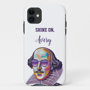 Shakespeare in Shades: Modern illustration Case-Mate iPhone Case