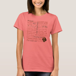 Shakespeare Insults Collection T-Shirt