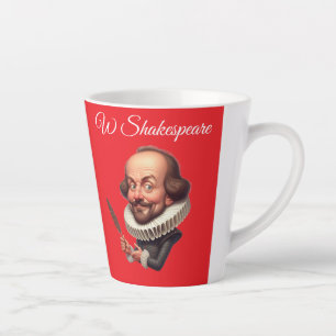 Shakespeare Latte Mug