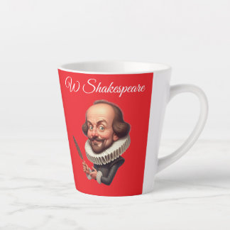 Shakespeare Latte Mug