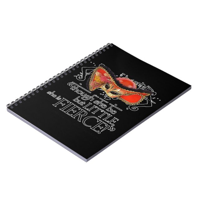 Shakespeare Midsummer Night's Dream Fierce Quote Notebook (Left Side)