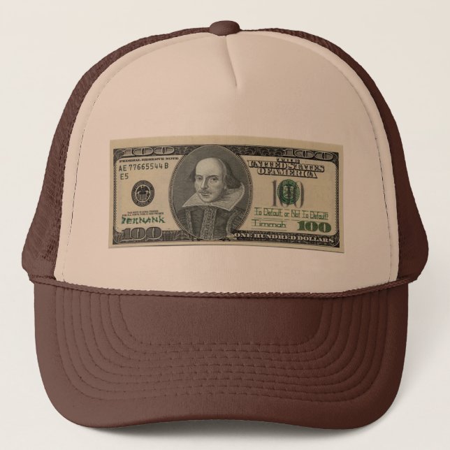 Shakespeare Note Hat (Front)