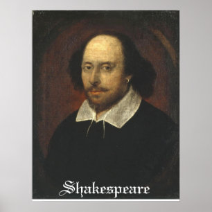 Shakespeare on a poster