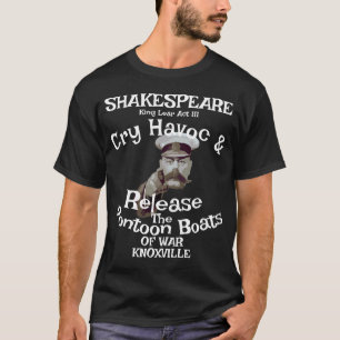 Shakespeare Pontoon Boats War Knoxville T-Shirt
