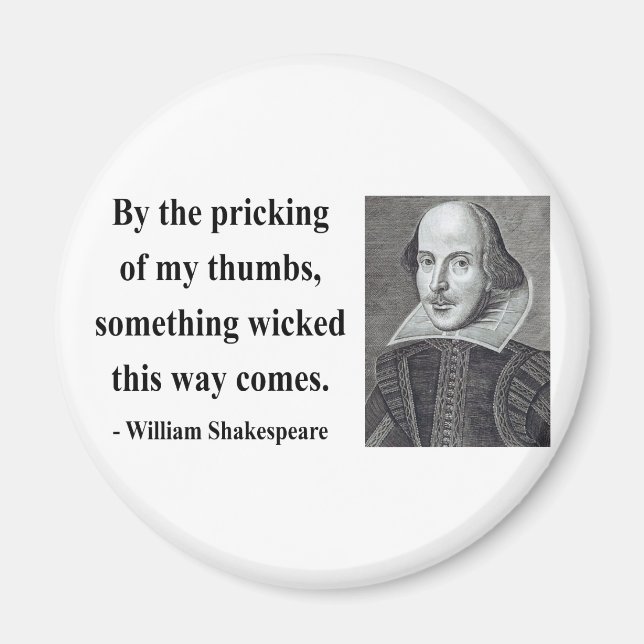Shakespeare Quote 10b Magnet (Front)