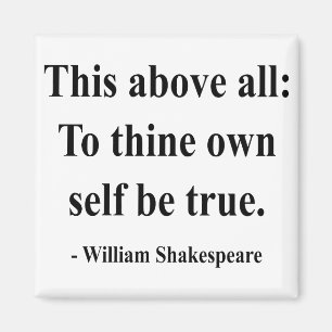 Shakespeare Quote 8a Magnet