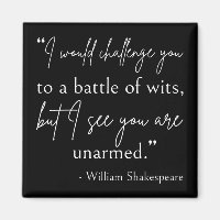 Shakespeare Quote - Battle Of Wits II