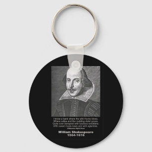 Shakespeare Quote Midsummer Night’s Dream Key Ring