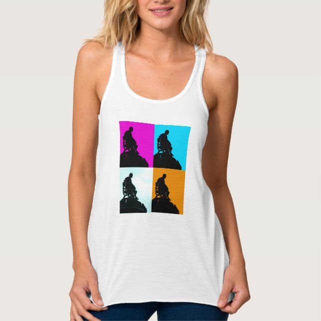 Shakespeare Sculpture Silhouette Singlet (Front)