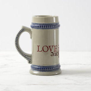Shakespeare Sonnet 116 Love is not love Beer Stein
