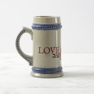 Shakespeare Sonnet 116 Love is not love Beer Stein