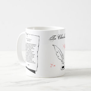 Shakespeare Sonnet 151 Coffee Mug