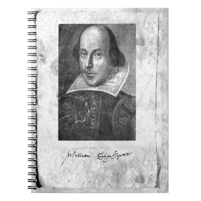 Shakespeare Spiral Notebook (Front)