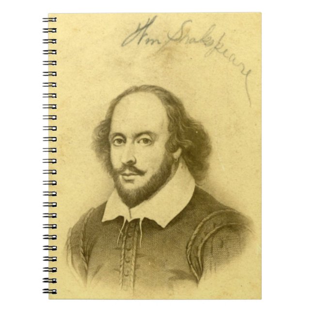Shakespeare Spiral Spiral Notebook (Front)
