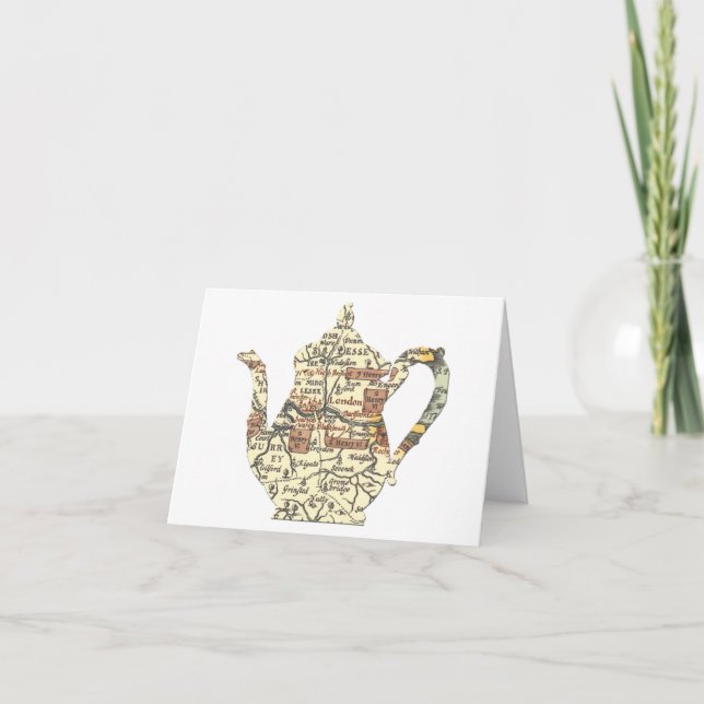 Shakespeare Teapot Card (Front)