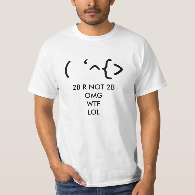 Shakespeare - the Emoticon T-Shirt (Front)