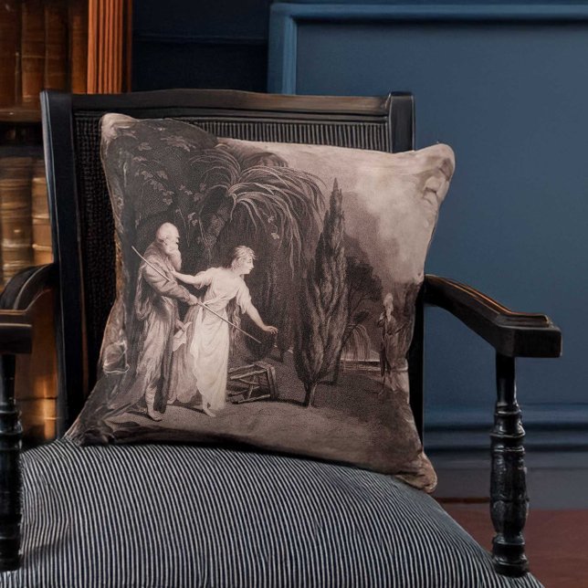 Shakespeare The Tempest Miranda Falls in Love Cushion (Creator Uploaded)