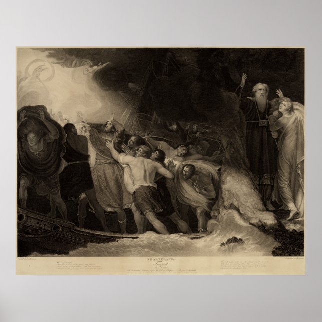 Shakespeare The Tempest Poster (Front)