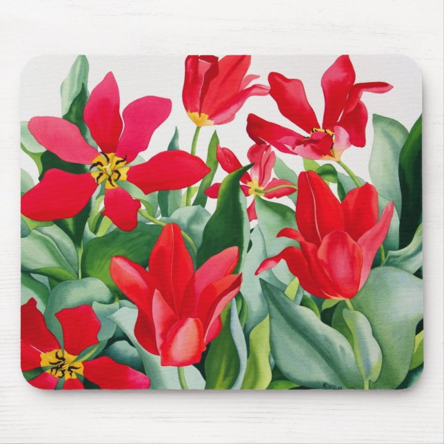 Shakespeare Tulips Mouse Pad (Front)