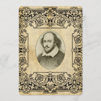 Shakespeare Wedding Invitation