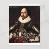 Shakespeare "Words In Heaven" Wisdom Quote Gifts