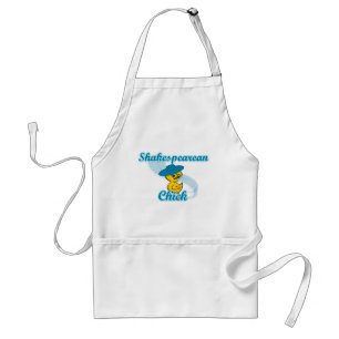 Shakespearean Chick #3 Standard Apron