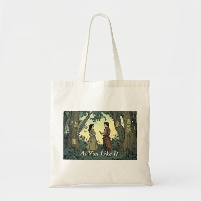 Shakespeare's As You Like It Tote Bag (Front)