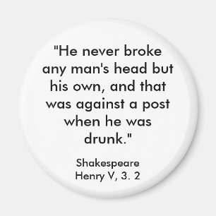 Shakespeare's Insult Magnet