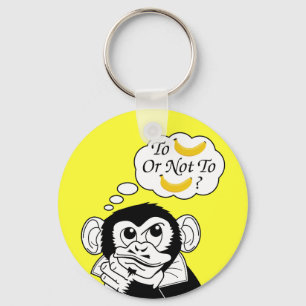 Shakespeare's Monkey Key Ring