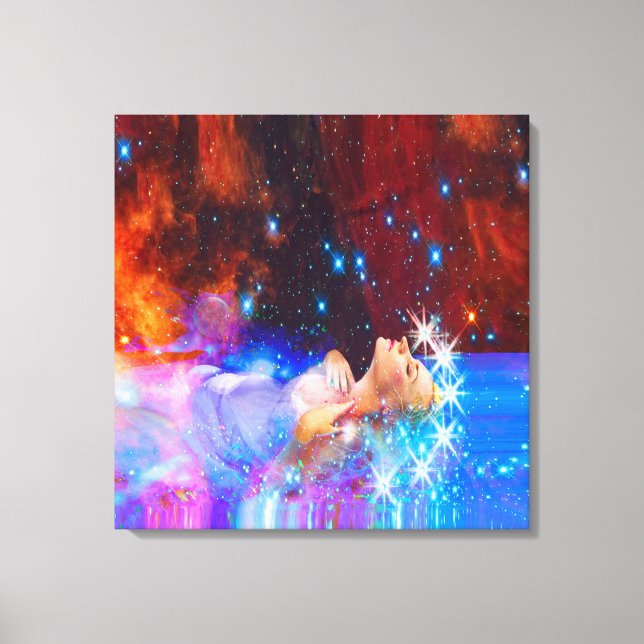 Shakespeare's Ophelia Canvas Print (Front)