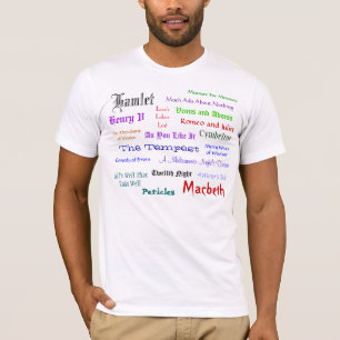 Shakespeare's Plays on a Tee