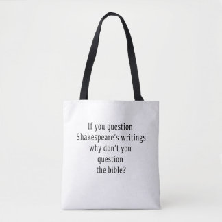 Shakespears's wrtings Tote