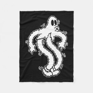 Shakey Koko The Clown Ghost Cute Ghost Halloween S Fleece Blanket