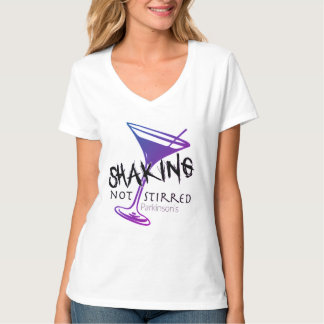 Shaking Not Stirred T-Shirt Parkinson's Awareness