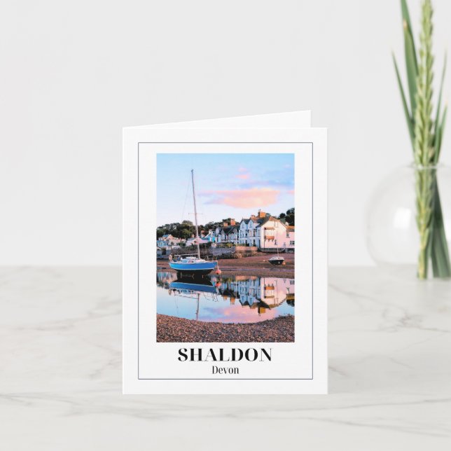 Shaldon, Devon Card (Front)
