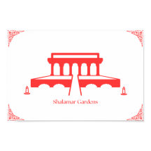 Shalimar Garden Lahore | Shalamar Gardens Poster