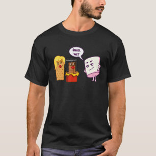 Shall We Suggestive S'mores Marshmallows Camping S T-Shirt