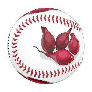 Shallot cartoon illustration baseball