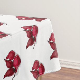 Shallot cartoon illustration tablecloth