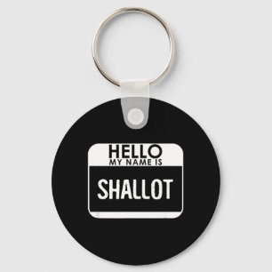 Shallot Costume Shirt Funny Easy Halloween Outfit Key Ring